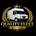 Logo of Quality Fleet Motors with a white truck and gold crown on a black background